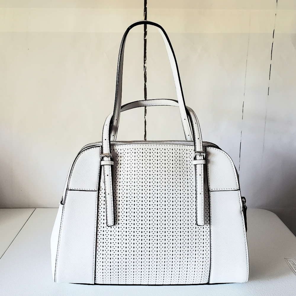 *SOLD*  Guess Huntley Cali Faux Leather Satchel - Picture 3 of 13